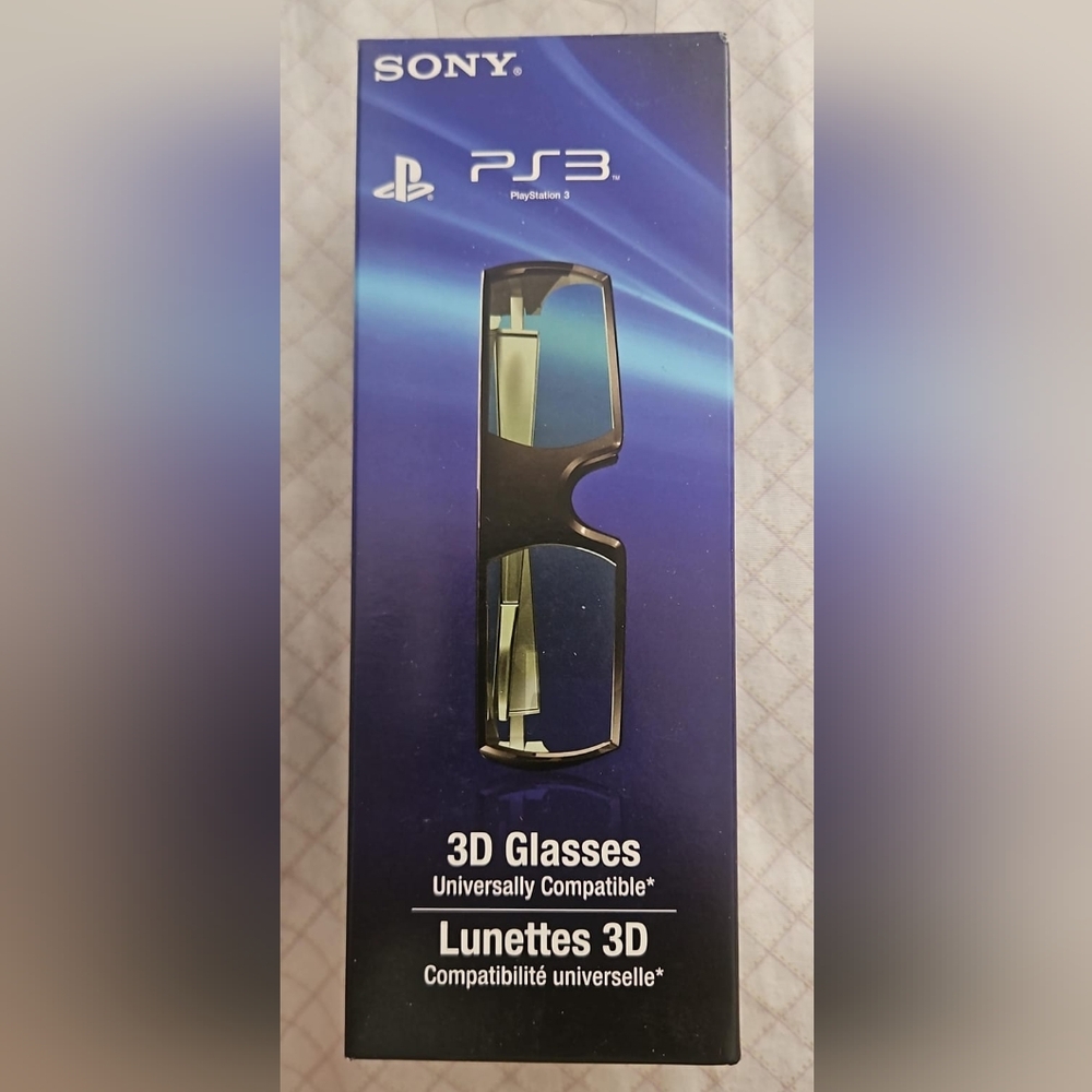 Sony PlayStation 3D Glasses CECH-ZEG1U for PlayStation 3 -Factory Sealed